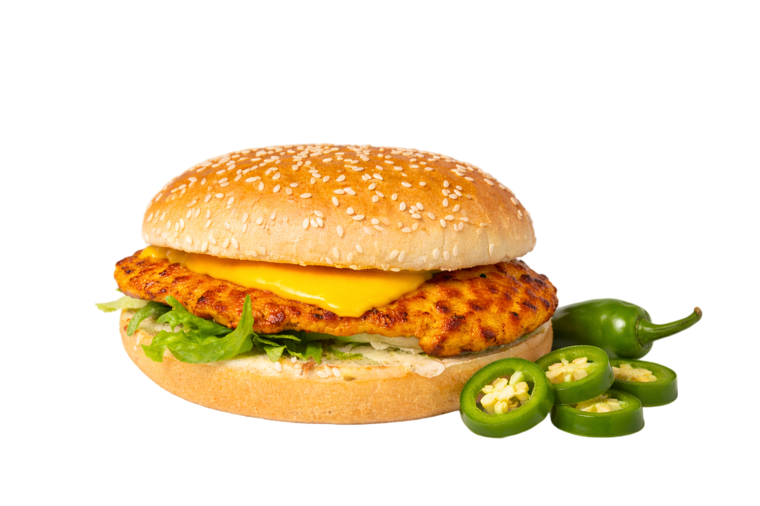 Bidoe spicy burger image
