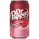 Dr. Pepper Strawberry & Cream 355ml image