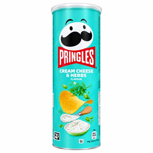 Pringles Cream Cheese & Herbs image