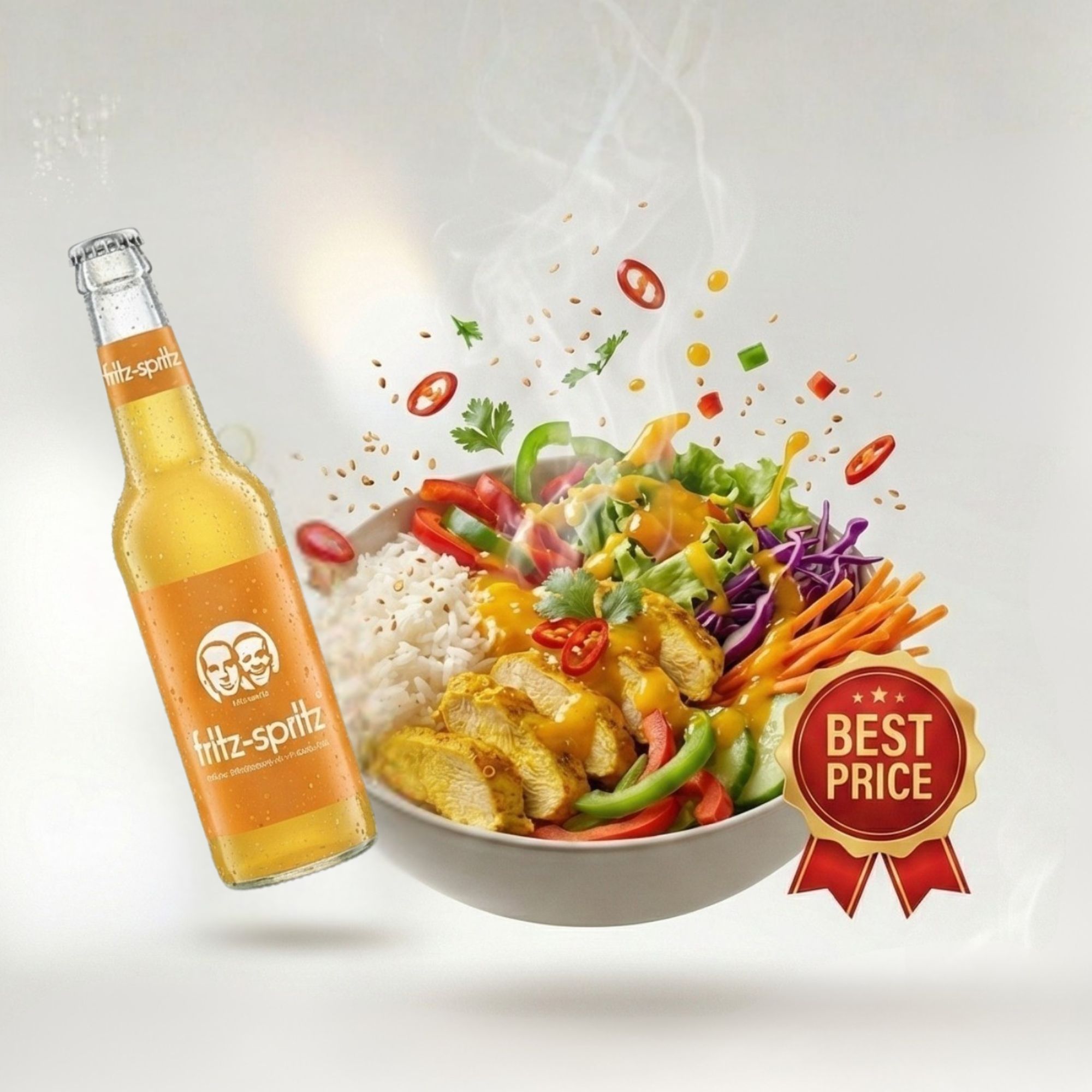 Chicken Bowl Combo image