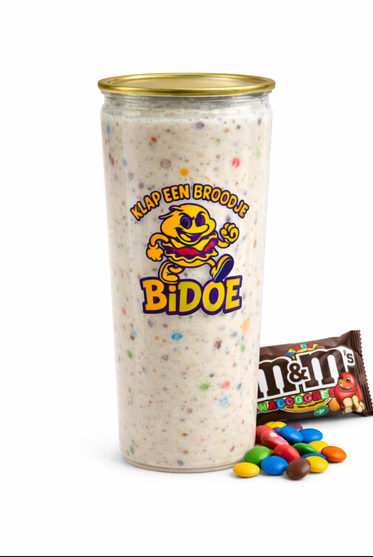 Milk shake M&M image