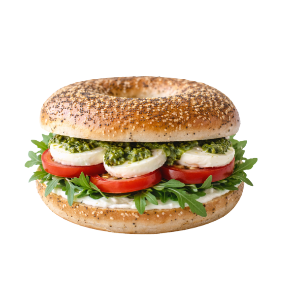 Caprese Bagel image