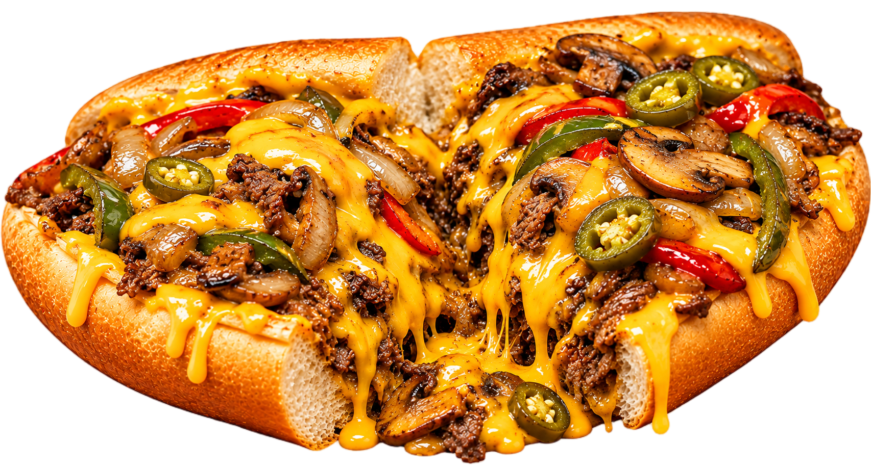 Musshroom Pepper Cheesesteak image
