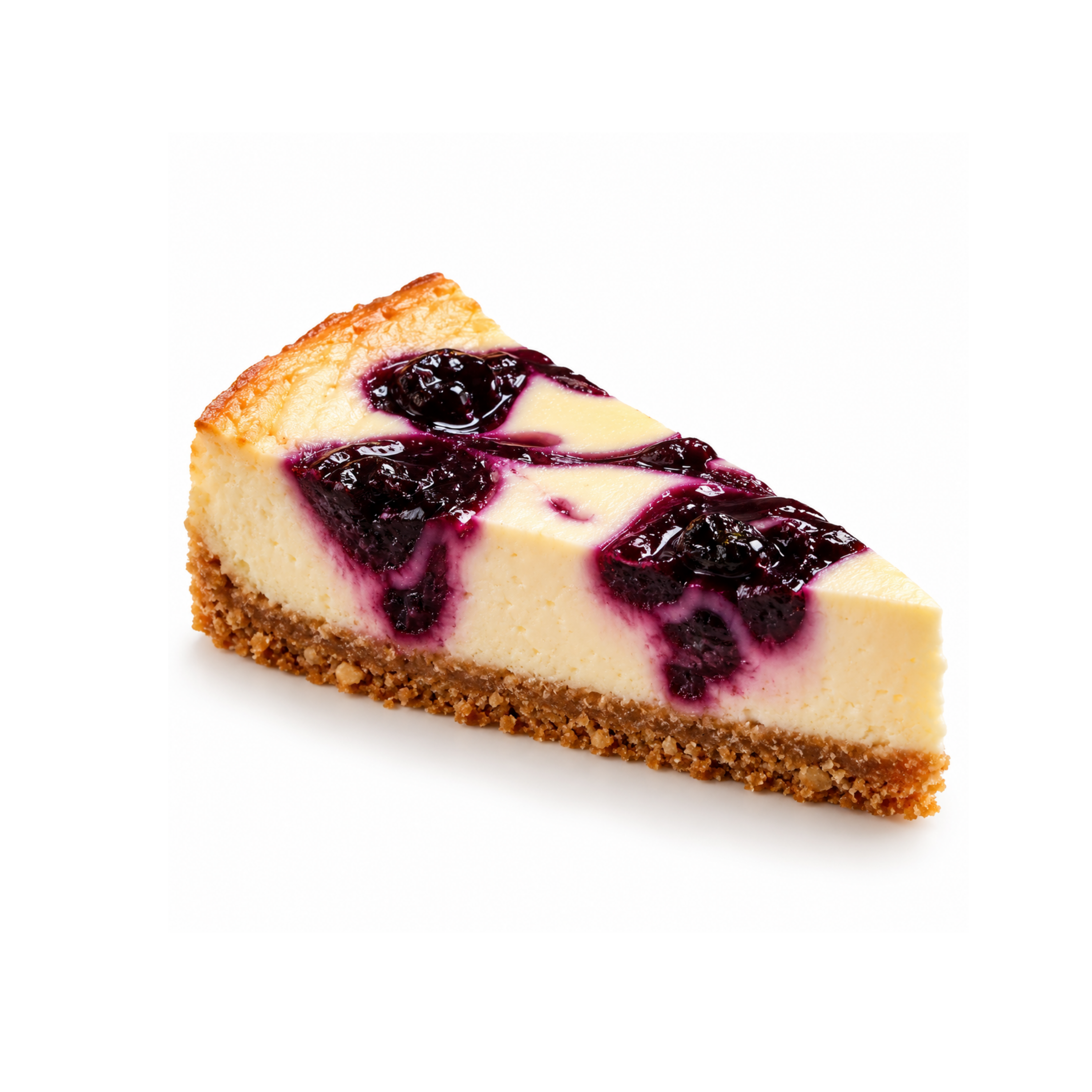 Newyork cheesecake blueberry swirl image