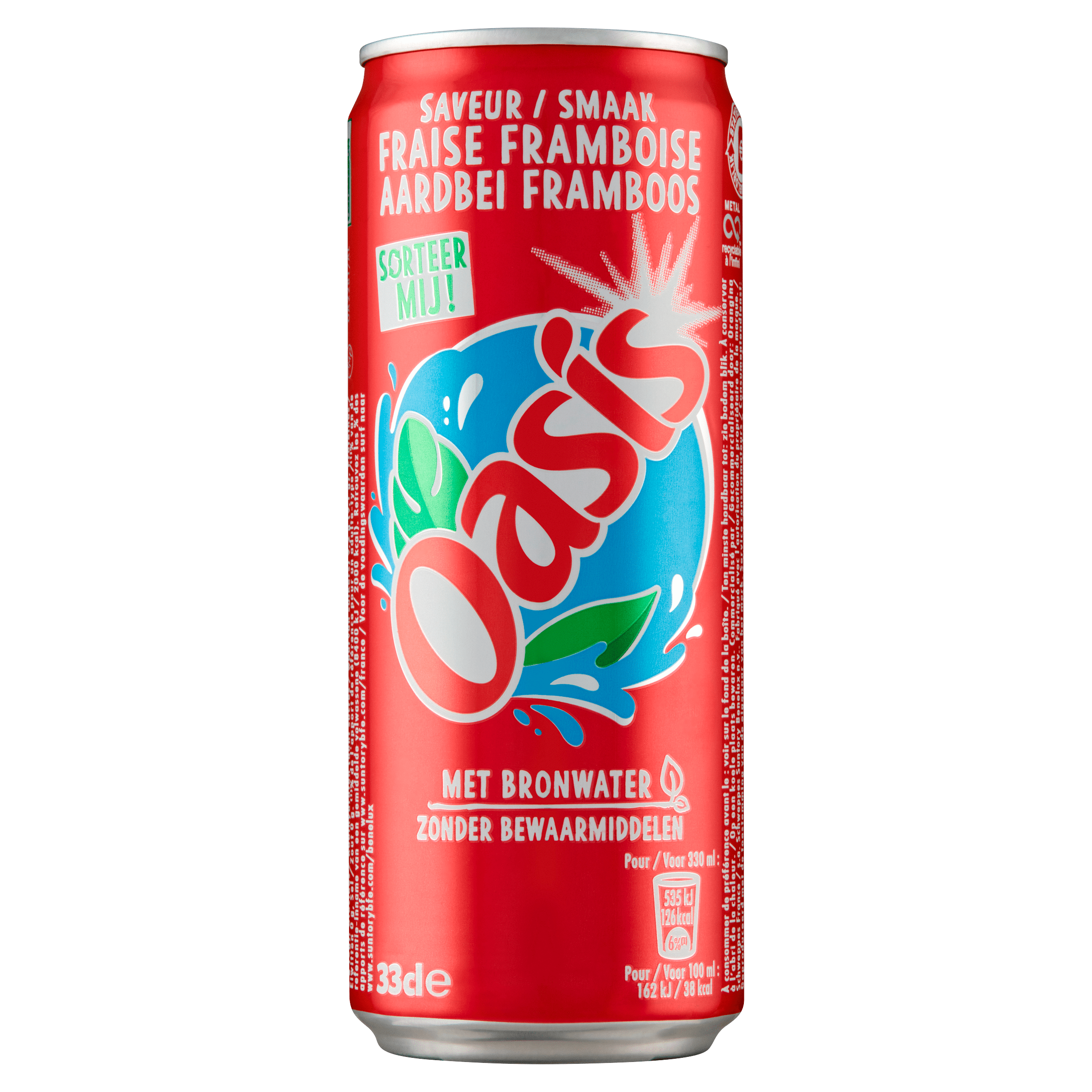 Oasis Aardbei Framboos image