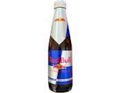 Red bull glass bottle image