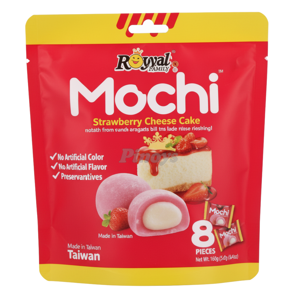 Mochi strawberry cheesecake image