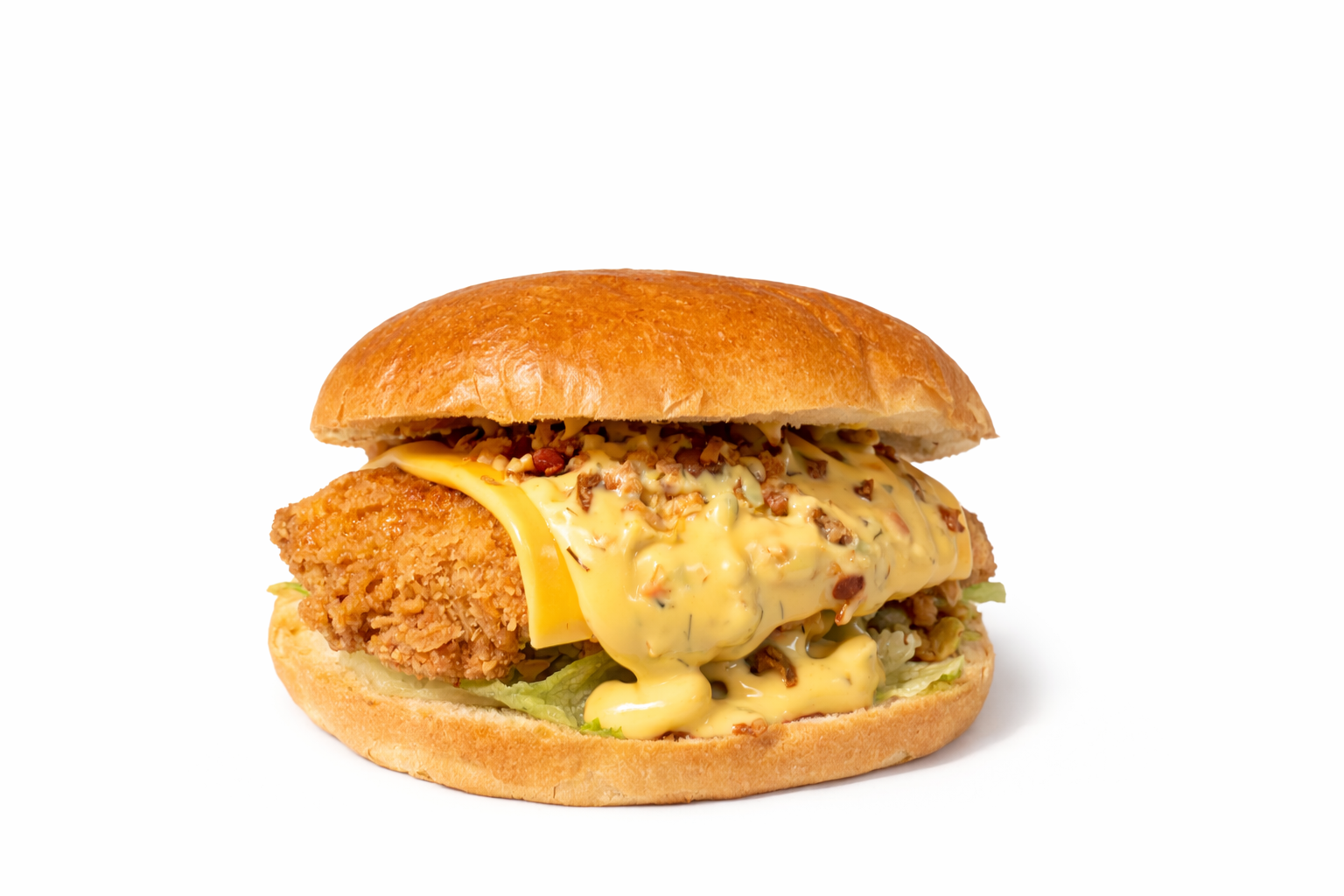 Crispy burger image