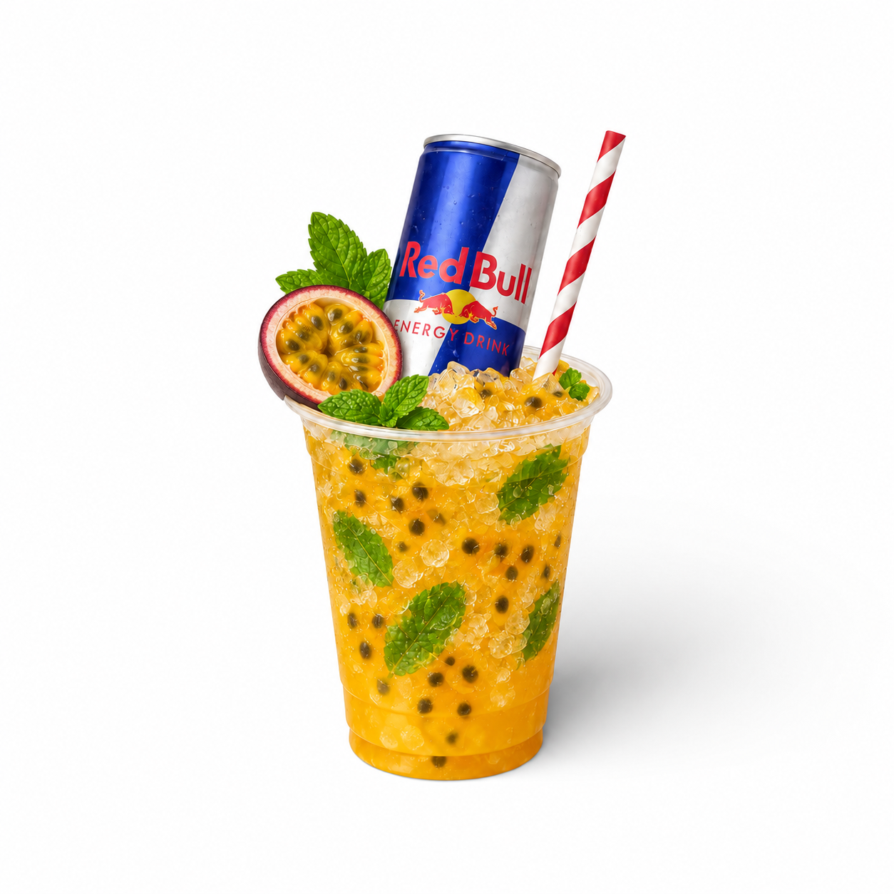 Passievrucht Red Bull Mojito image