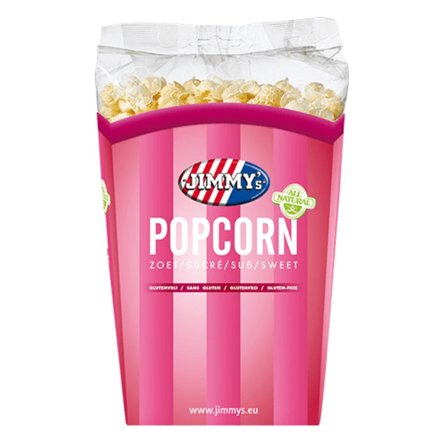 Jimmy's Popcorn tube zoet image