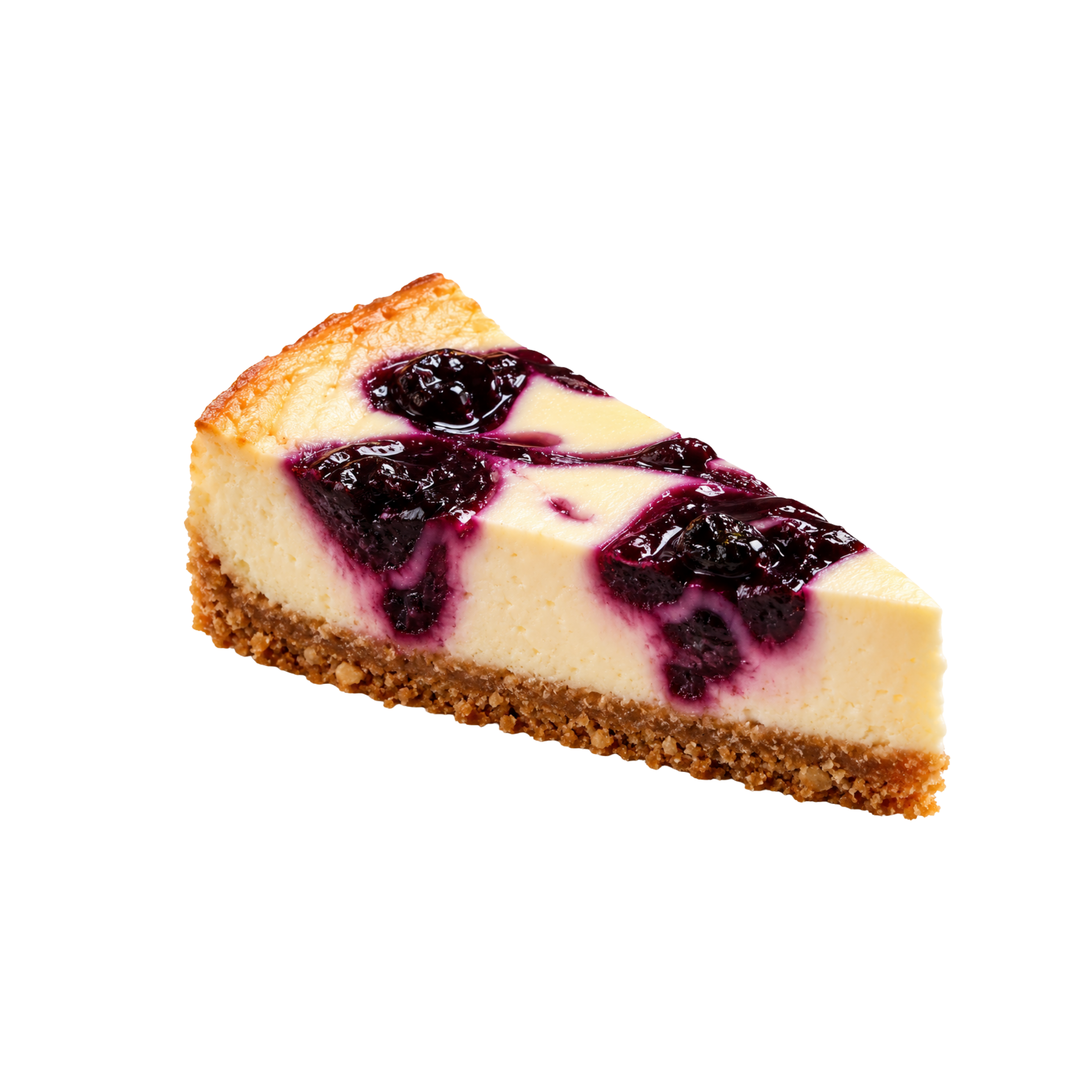 Newyork cheesecake blueberry swirl image
