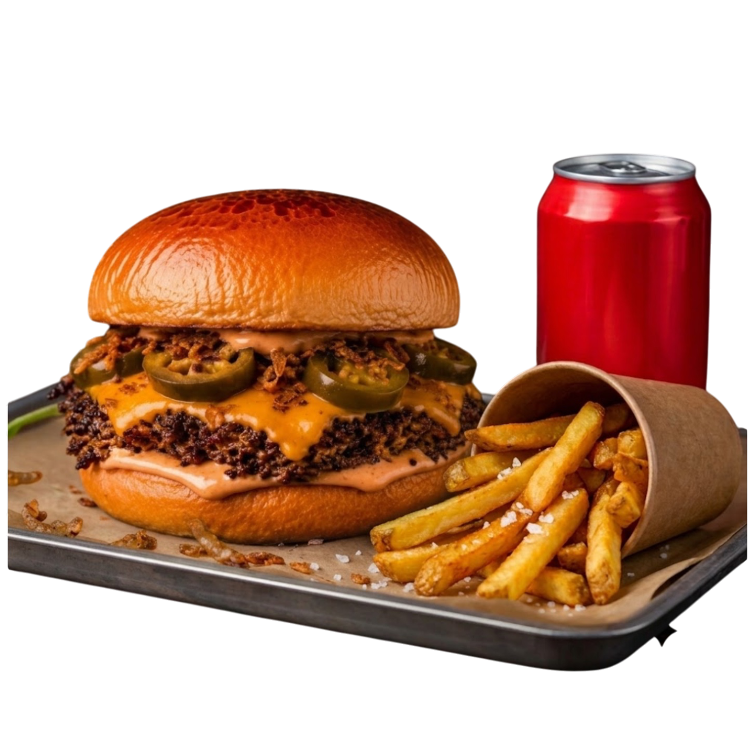 Spicy Smash Menü image