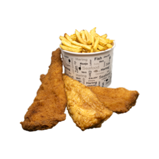 Combideal 3 lekkerbekken + bucket patat image