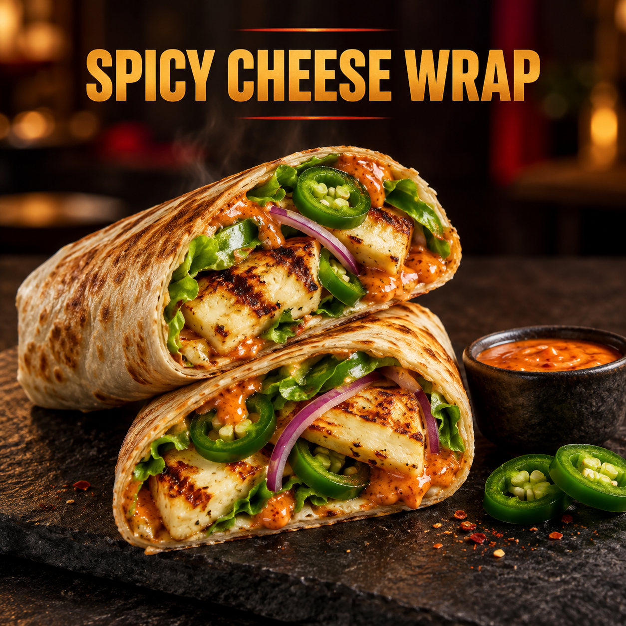 Spicy Cheese Wrap – image