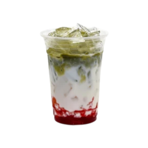 Strawberry Matcha Ice image