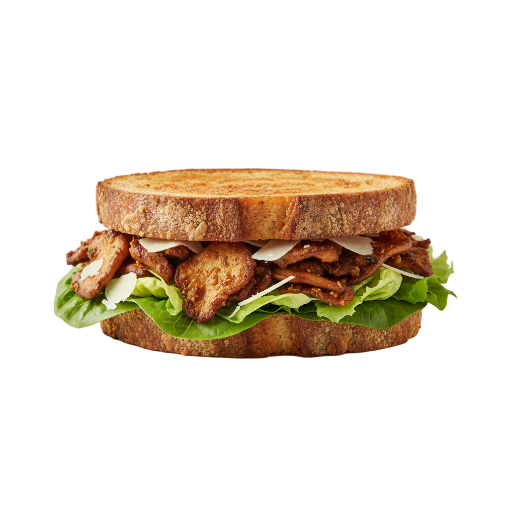 Crispy Mushroom Caesar (vegan) image