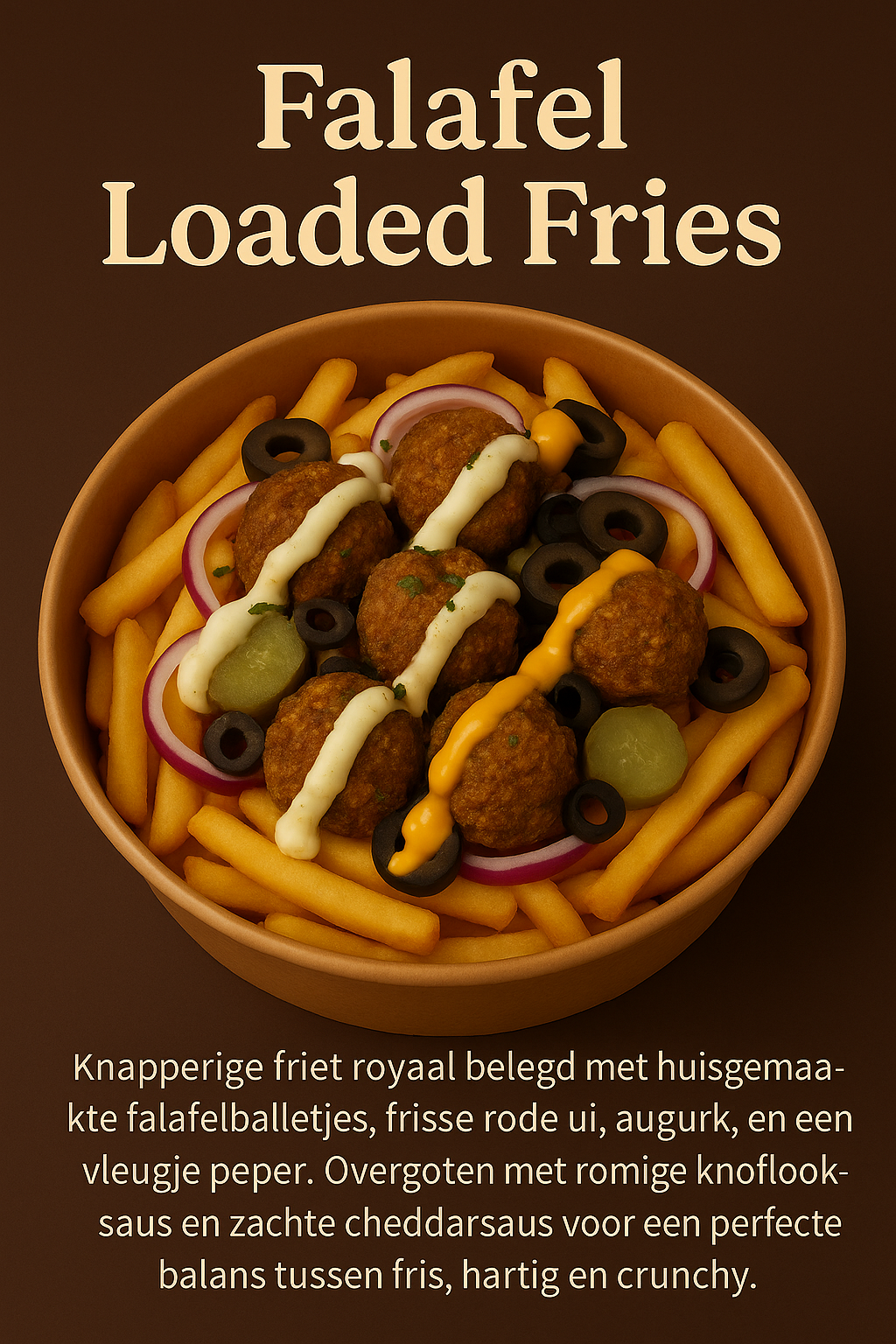 FALAFEL Loaded Fries Le Frites Royale image
