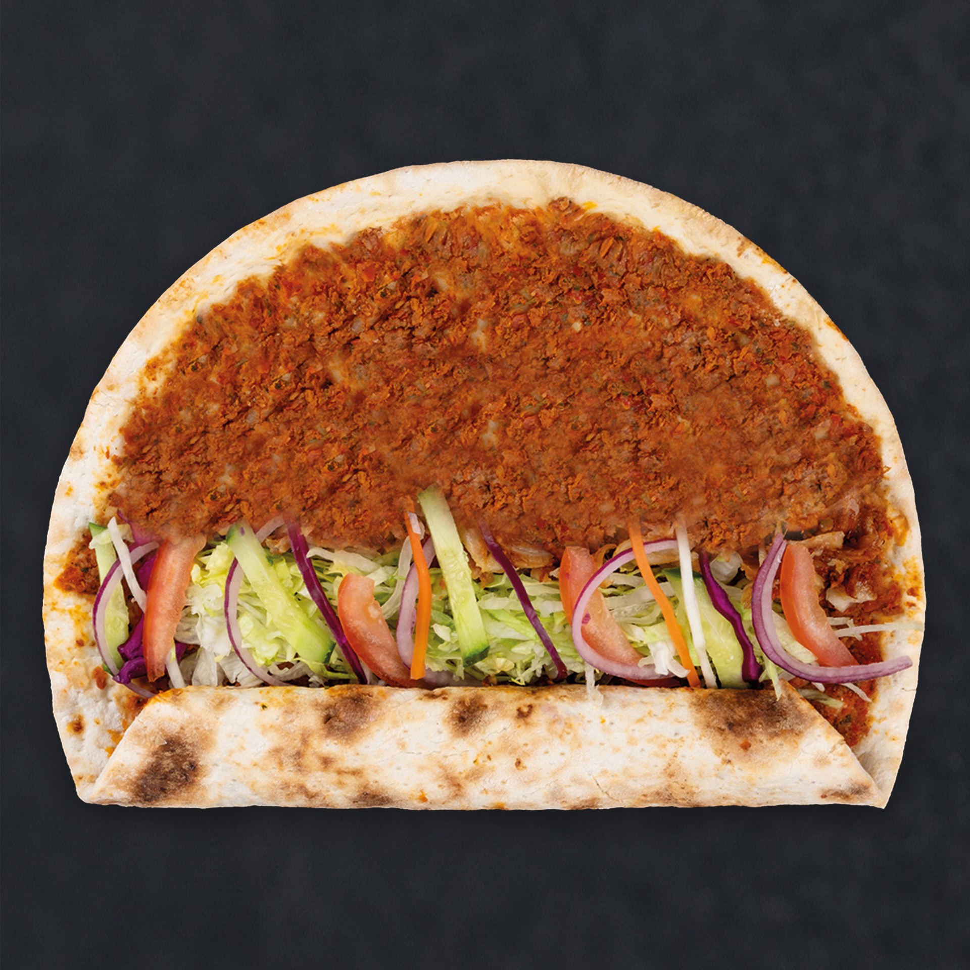 Turkse Pizza Salade Naturel image