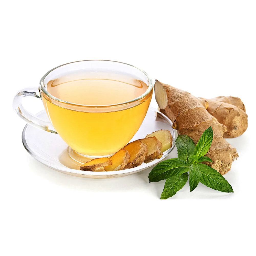 🍹Fresh Ginger Mint Tea image
