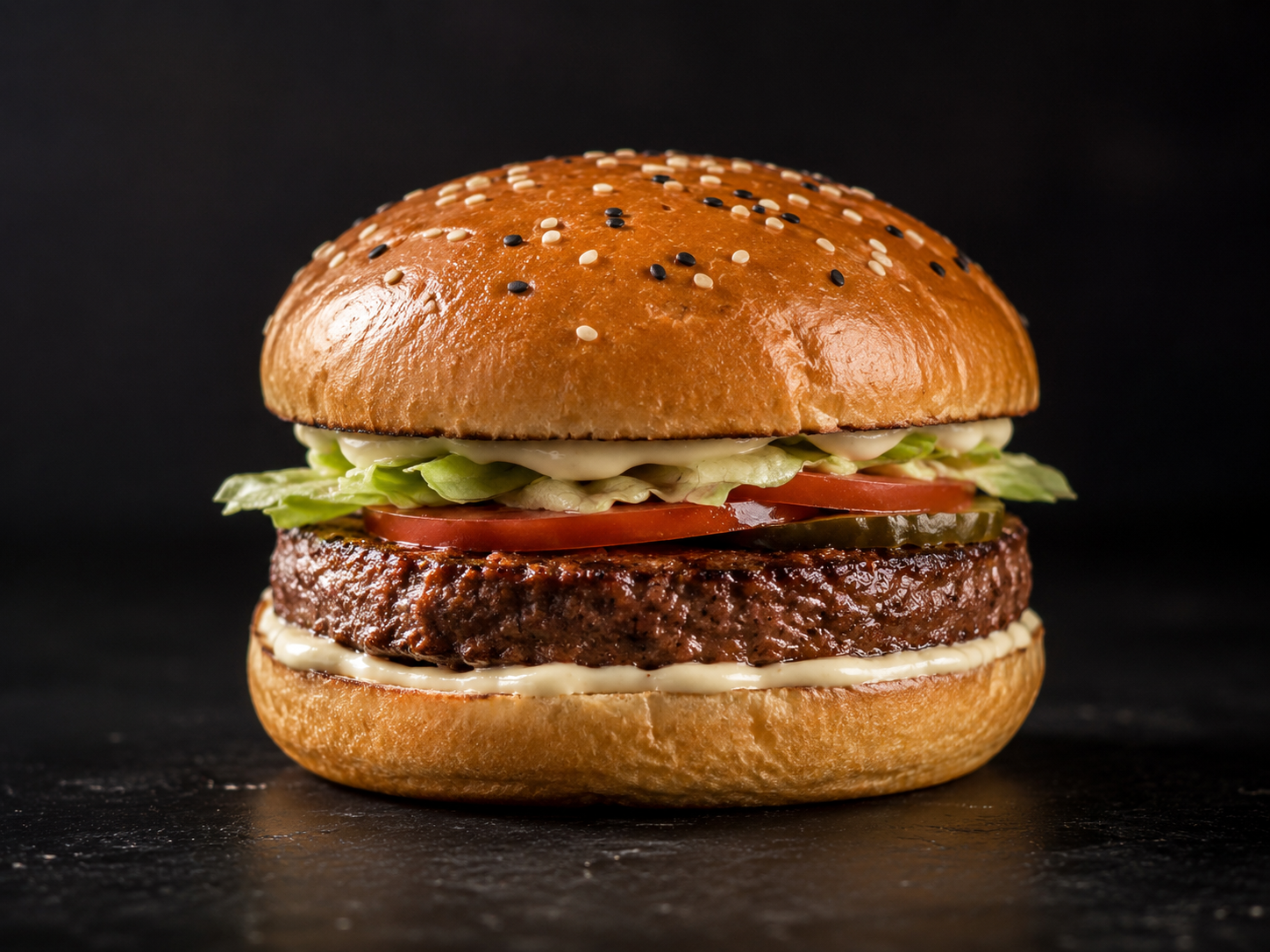 VEGGIE BURGER GOURMET GARDEN image