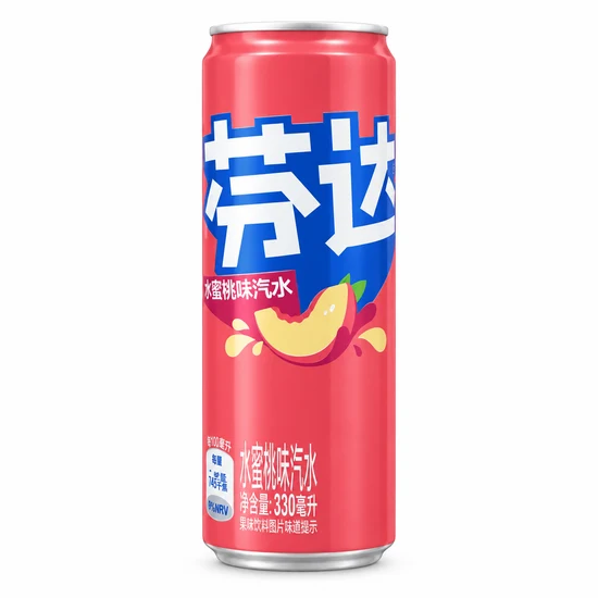 Fanta Perzik – blikje Japan image