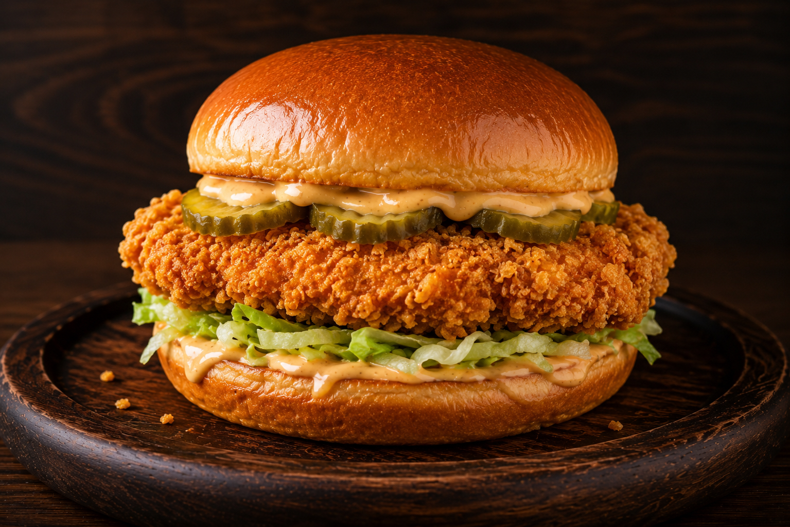 Crispy Chicken Burger image