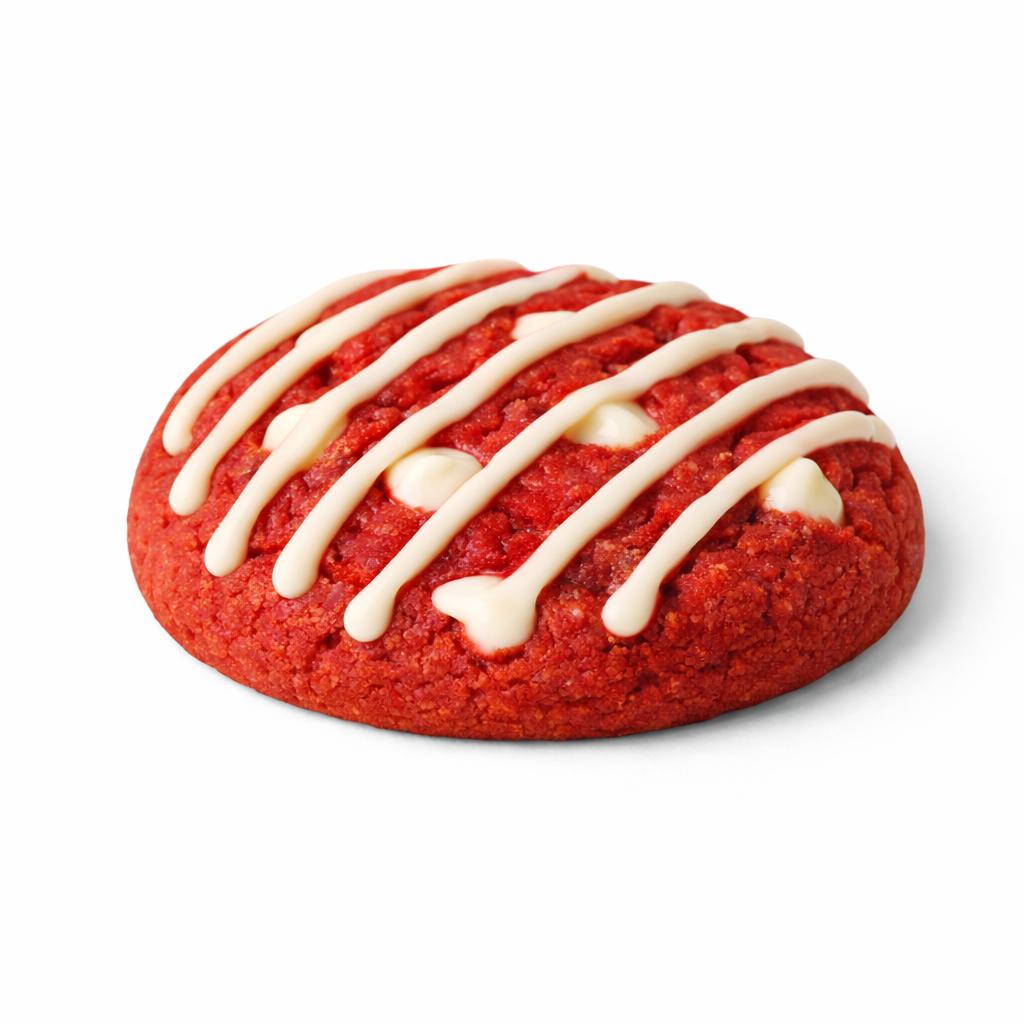 Red Velvet Crumble Cookie image