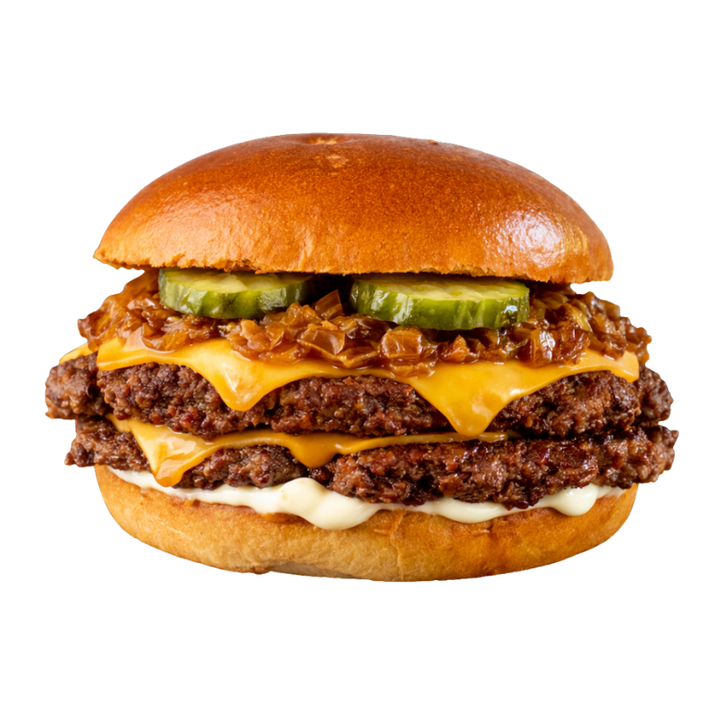 Onion Melt Burger image