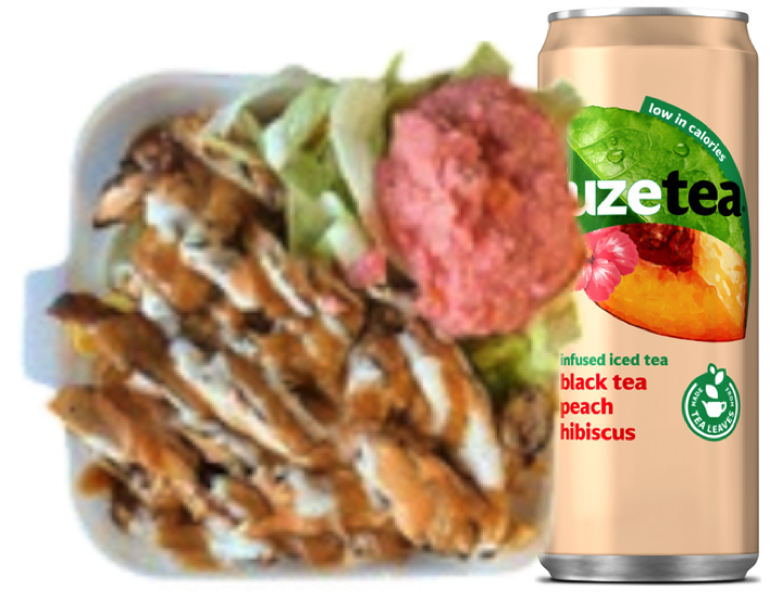 Steak Klein met Drankje image