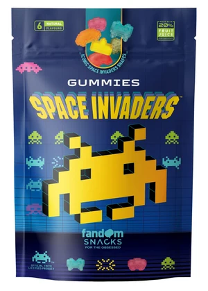 Space invaders gummies image