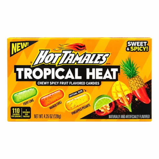 Hot Tamales Tropical Heat 120g image