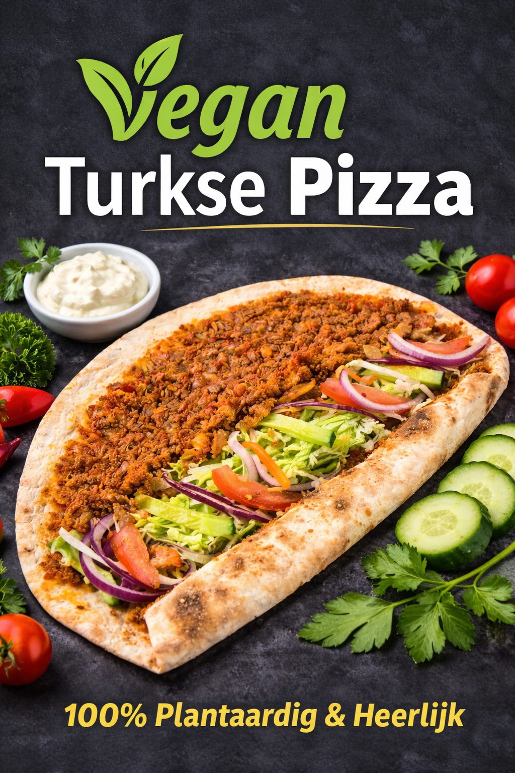 VEGAN TURKSE PIZZA image