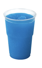 Slush puppie blauw groot image