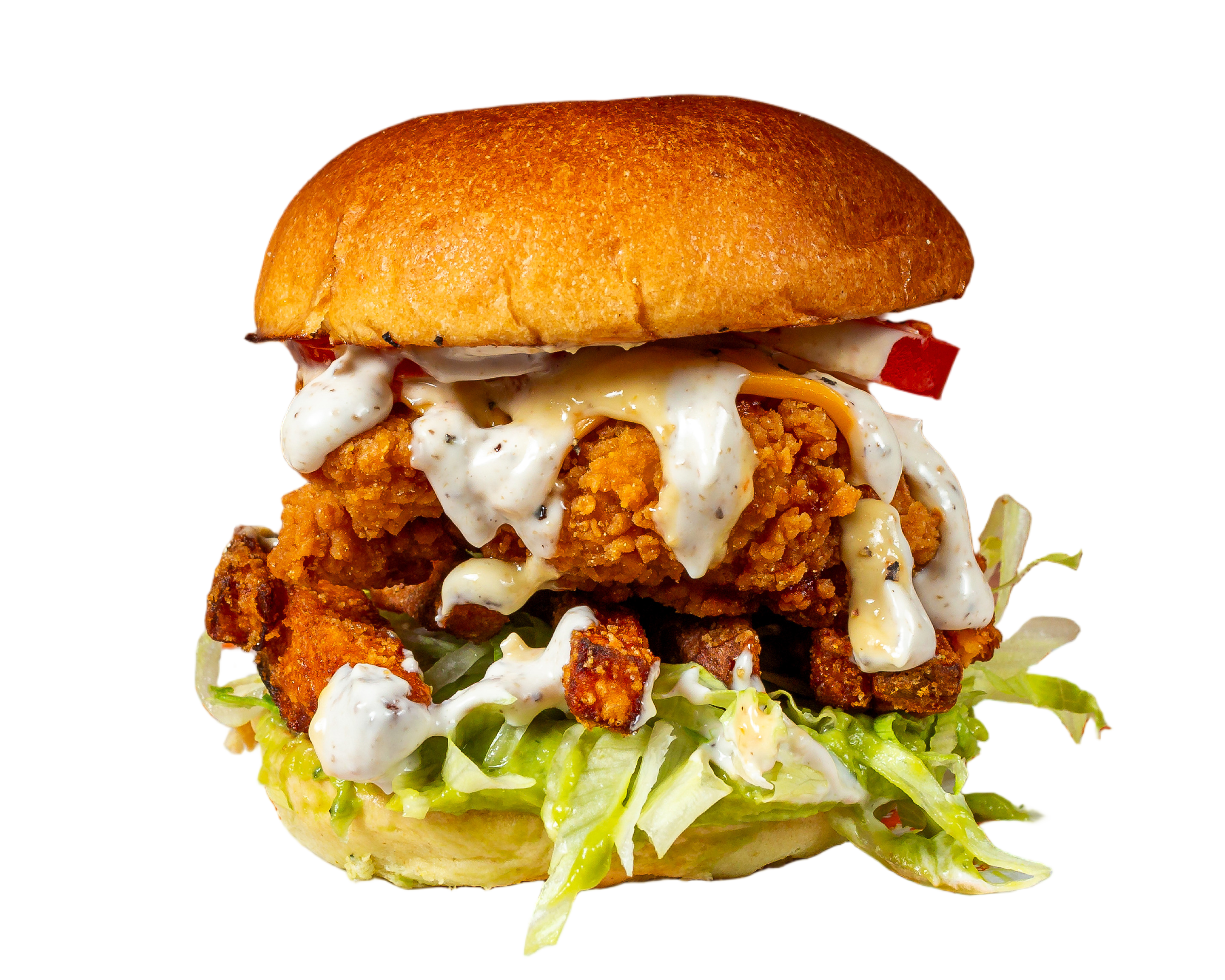 Fried Guacamole Chicken image
