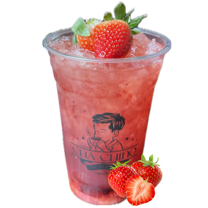 Strawberry Green Tea image