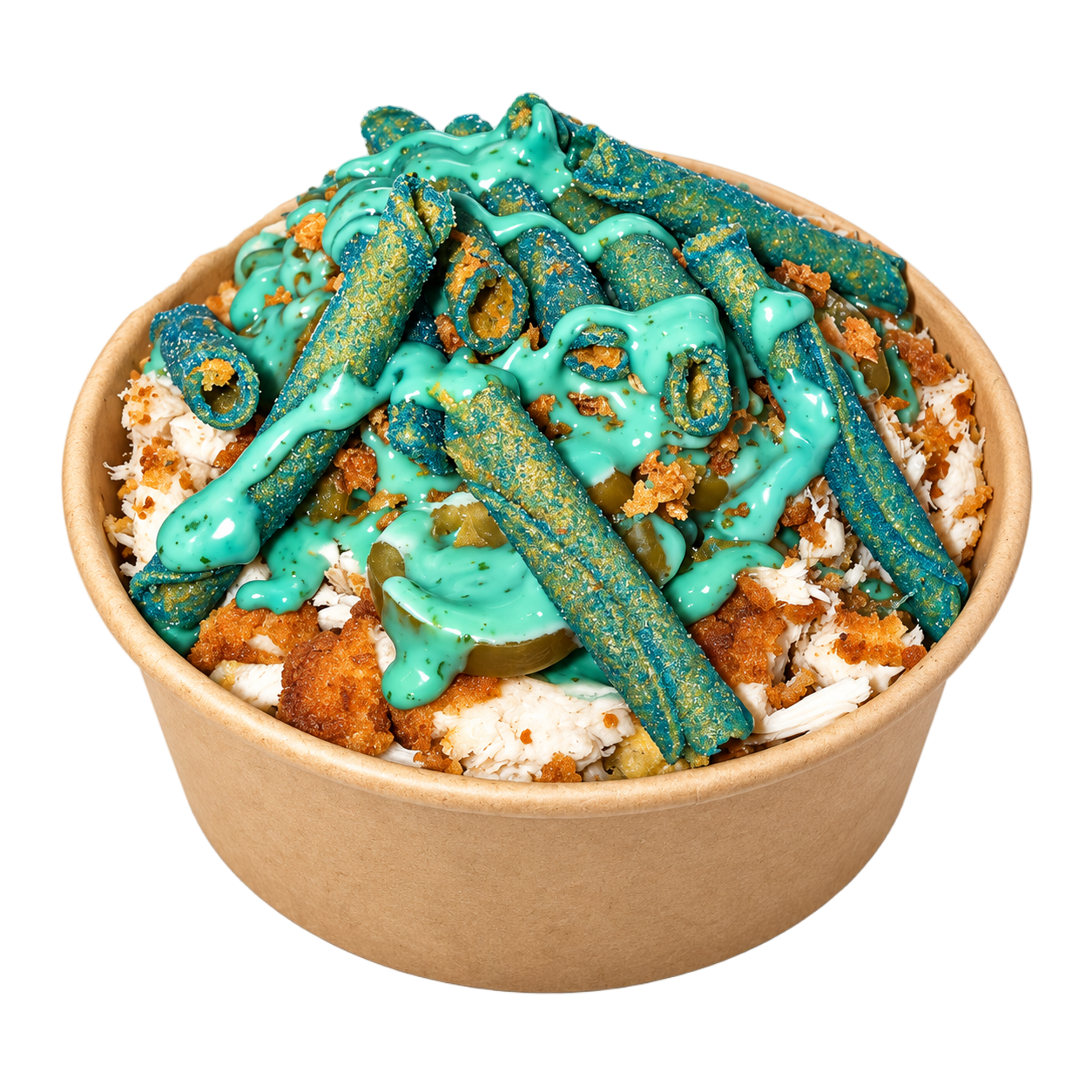 Blue takis loaded fries image