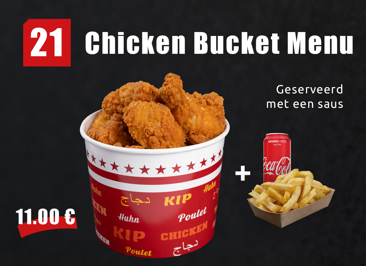 Chicken Bucket Menu image