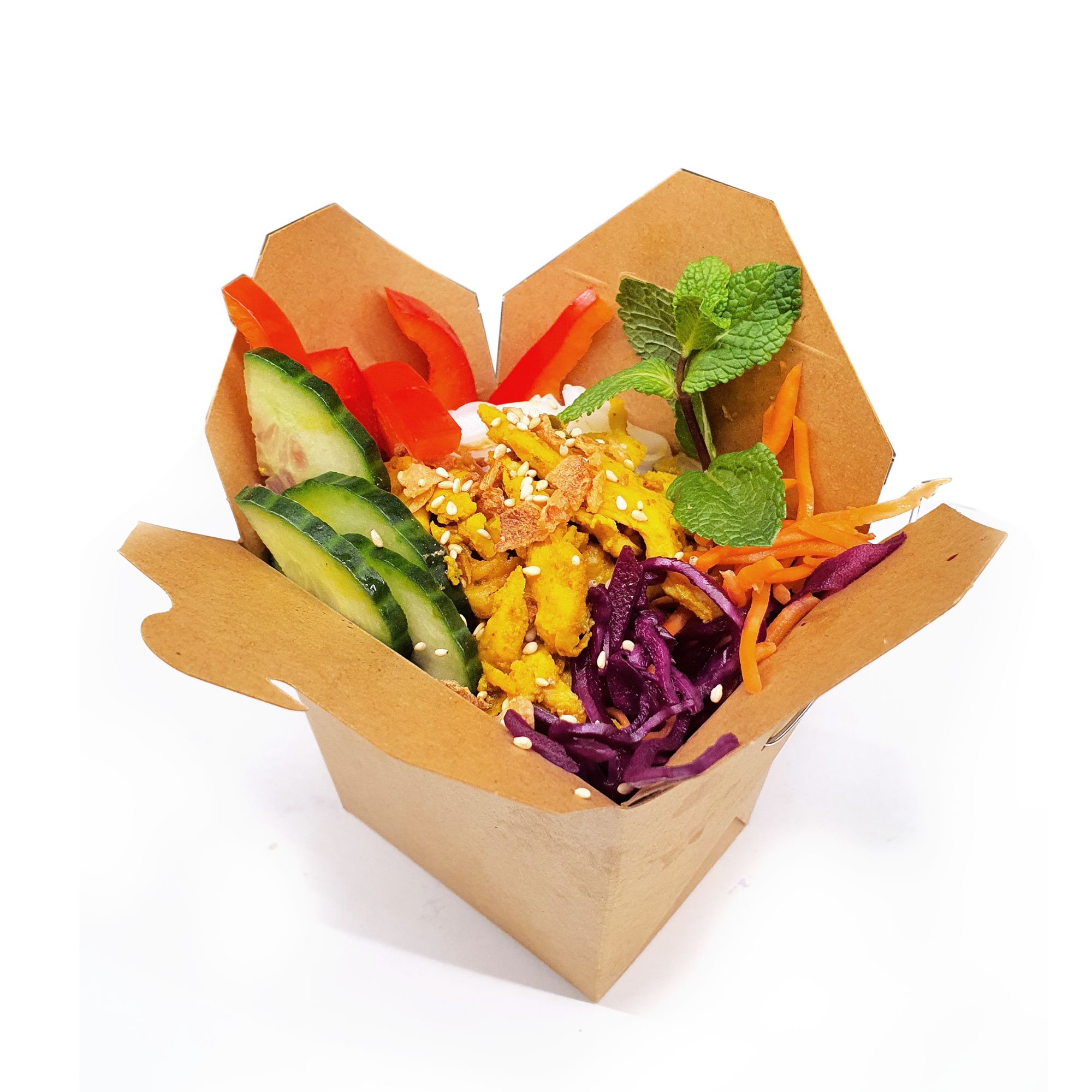 🌱Noodle Saladbox mit Tofu image