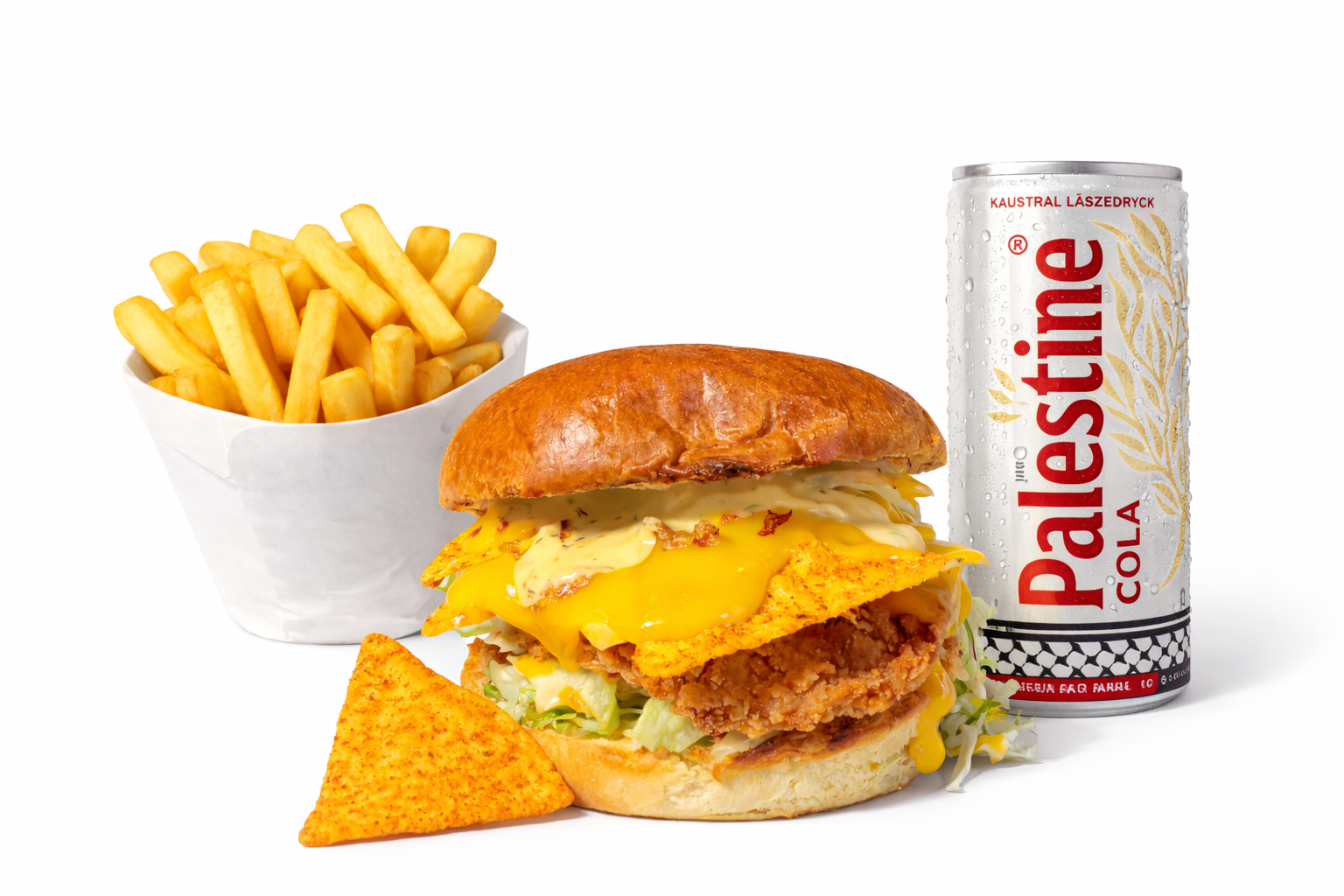 Dorito Crispy Burger Menu image
