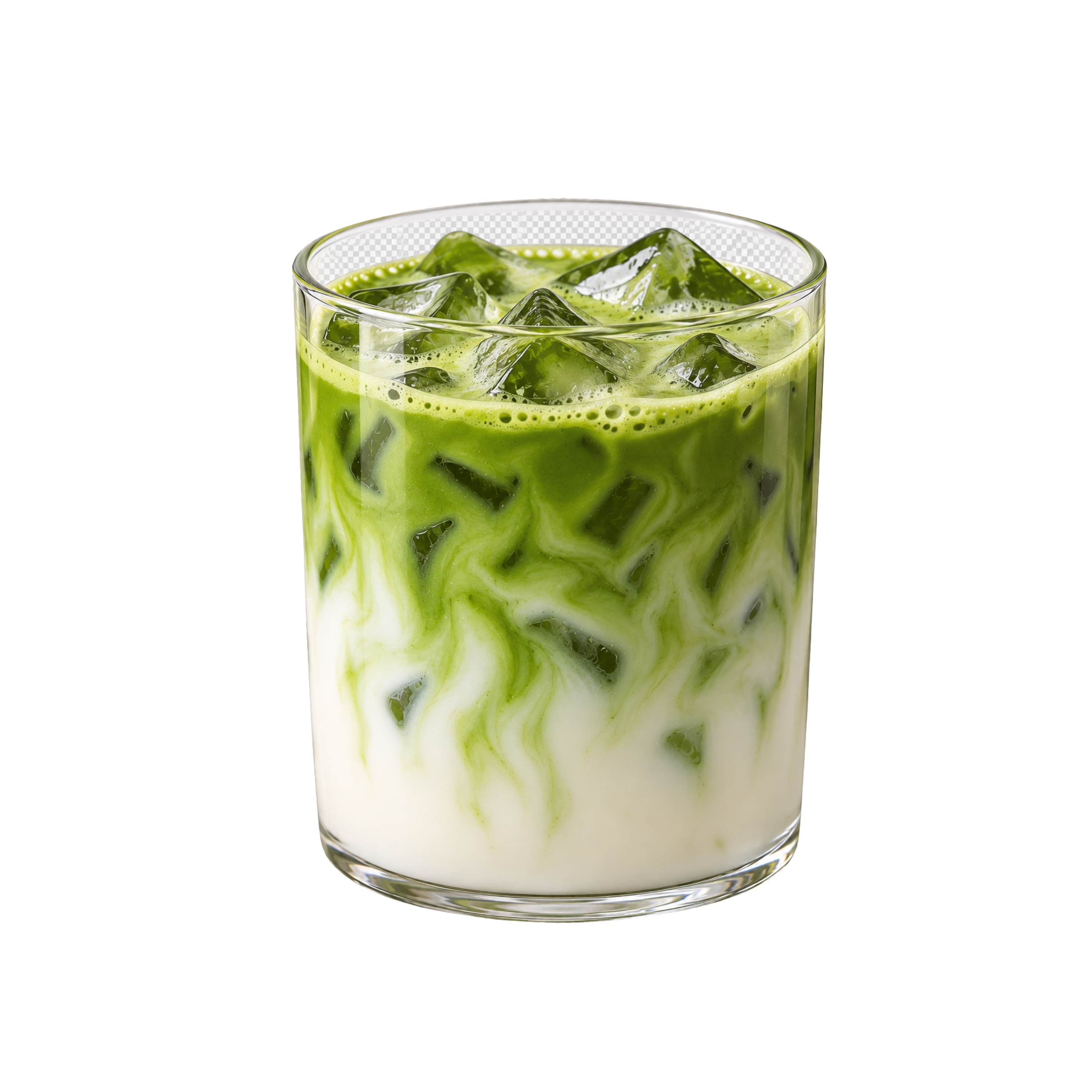 Iced Matcha vanilla Latte image