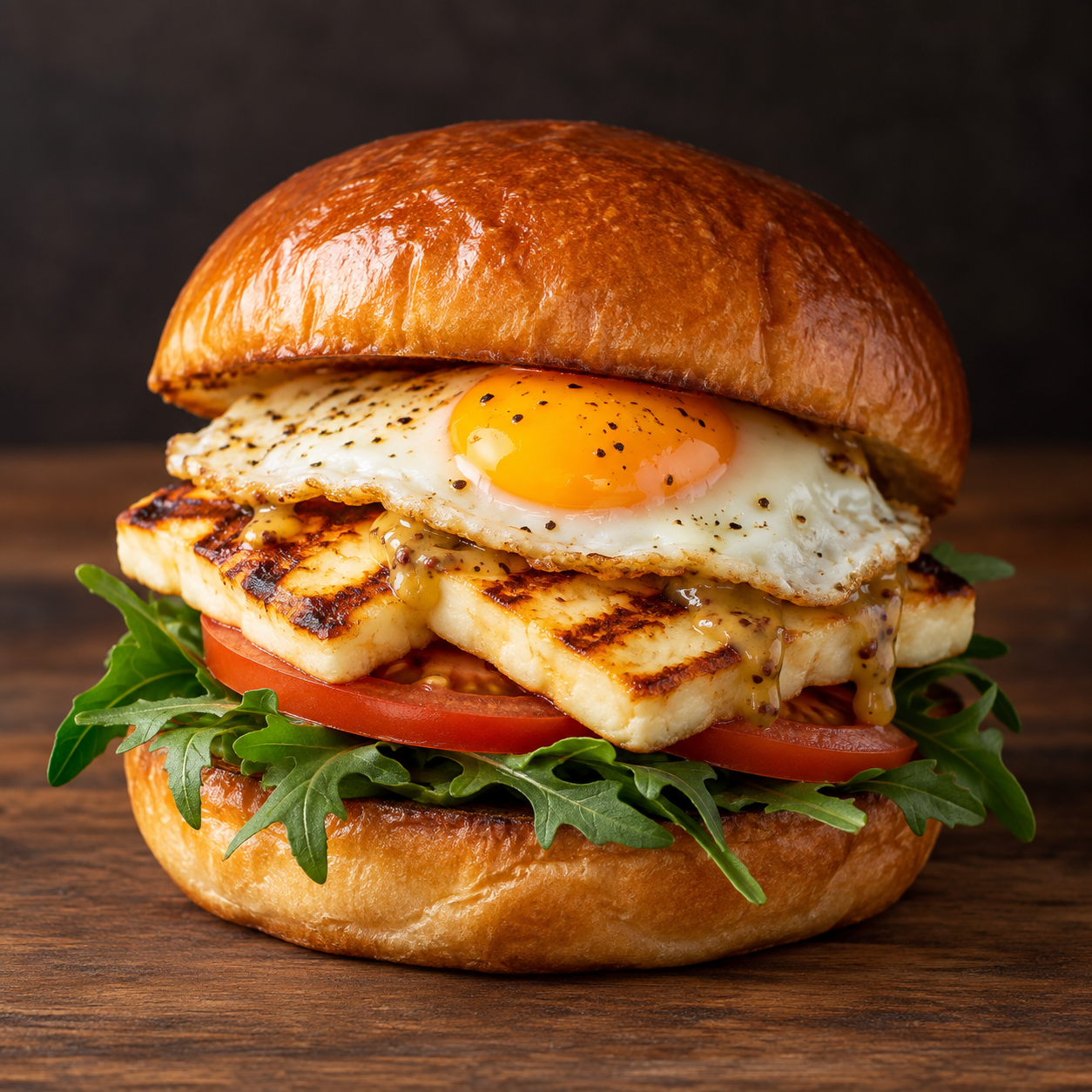 Halloumi Breakfast Burger image