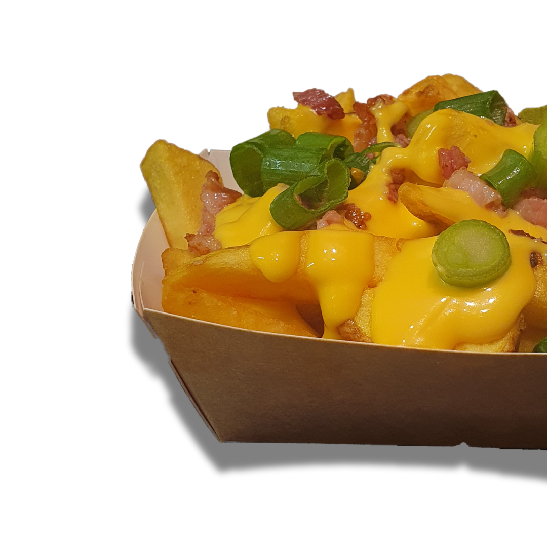 Topped fries: cheddar & bacon image