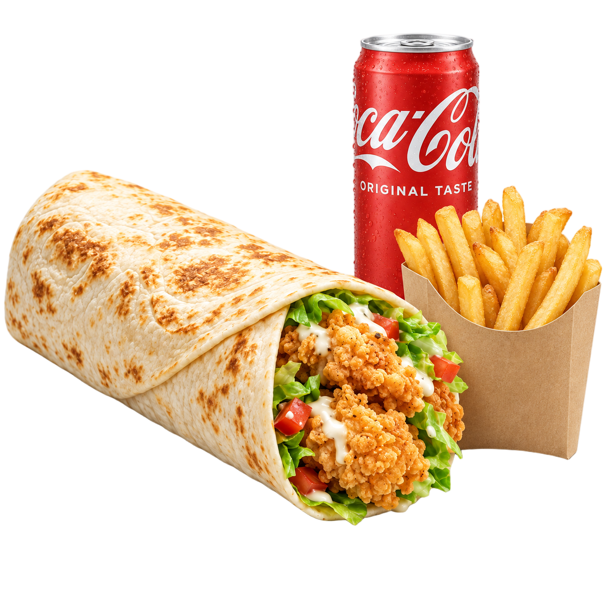 Crunchy wrap menu image
