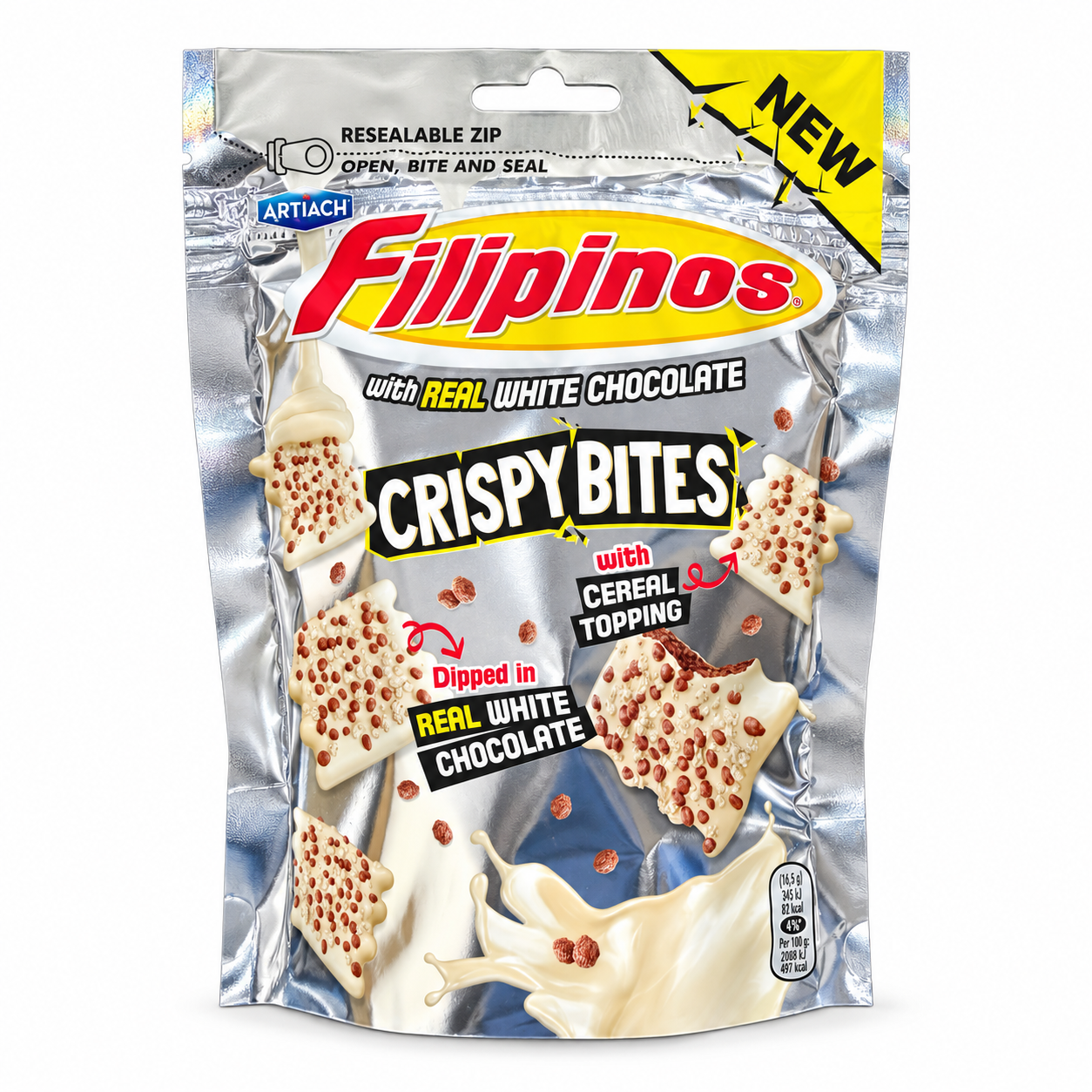 Filipinos Crispy Bites White Chocolate image