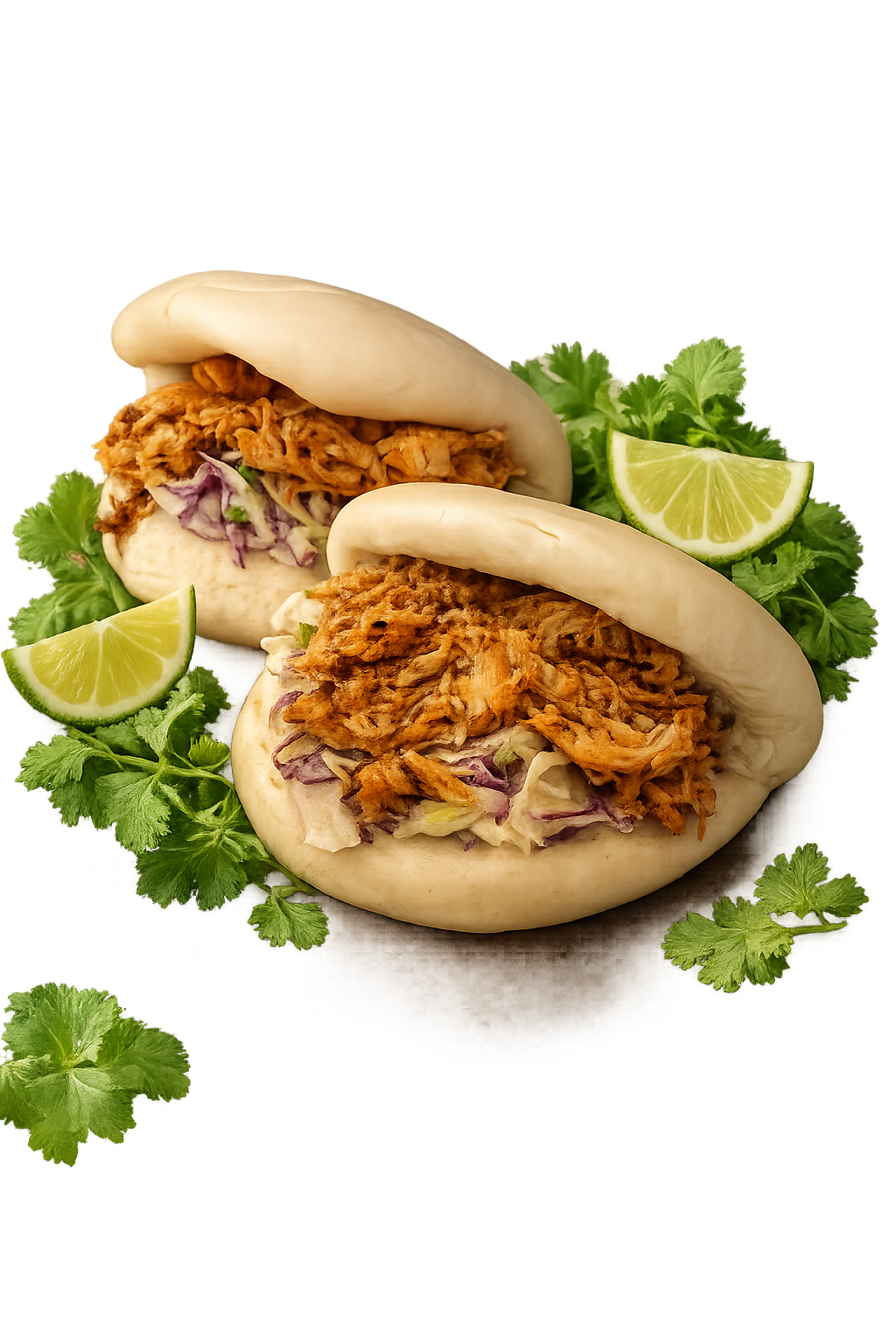 NIEUW: Bao buns pulled chicken image