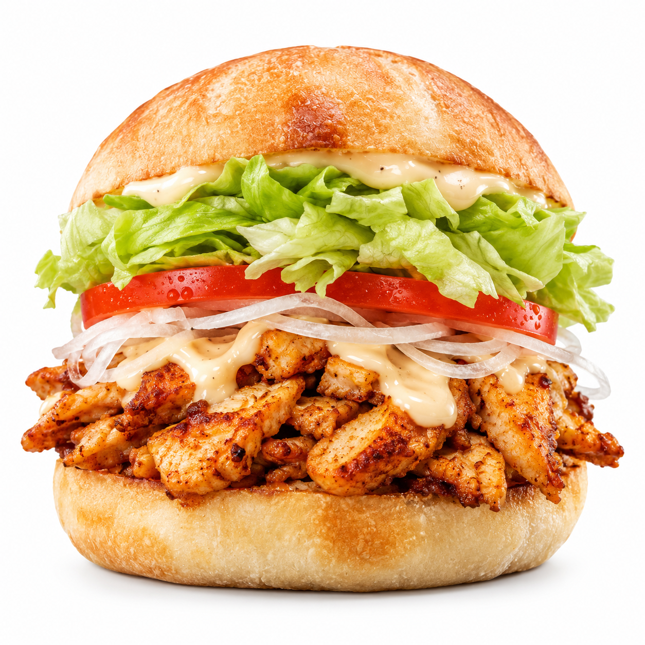Chicken burger image