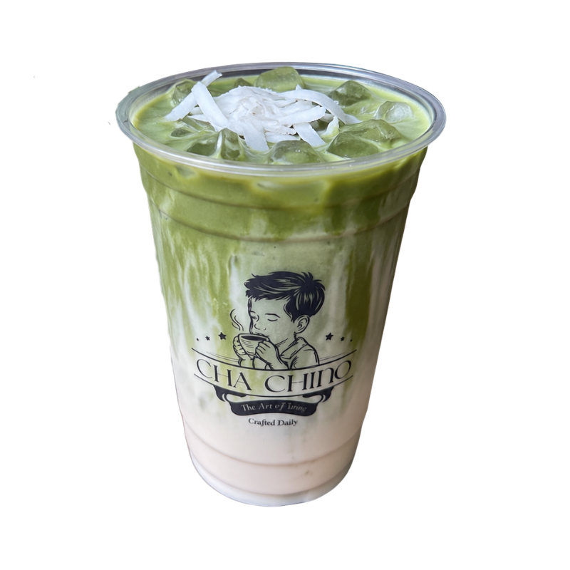 Matcha Coconut Latte image