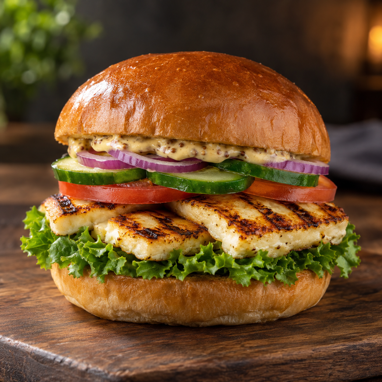 Halloumi Burger image