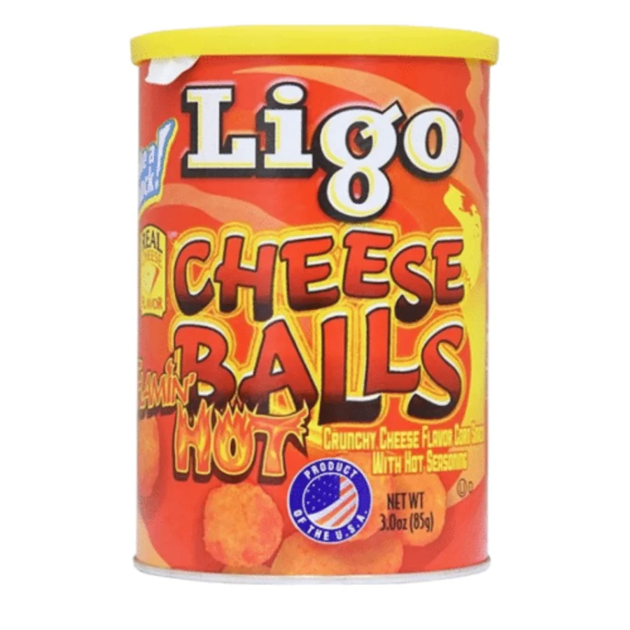Ligo Cheese Balls Flamin Hot image