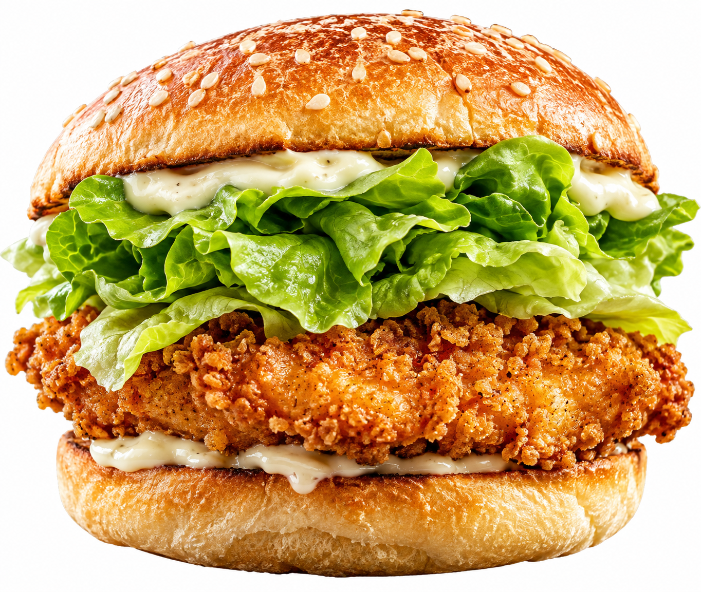 Crunchy Chicken Burger image